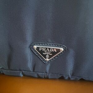 Prada Black Nylon Portfolio